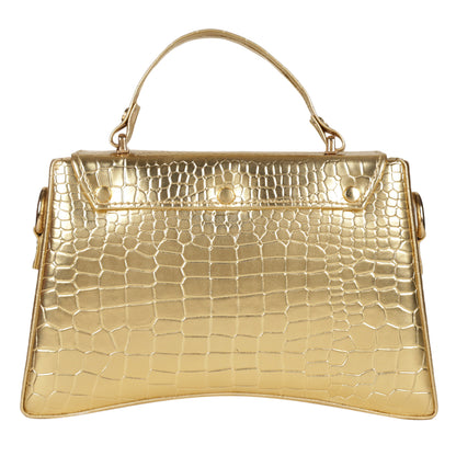 MINI WESST Women's Rose Gold Handbags(MWHB088RG)