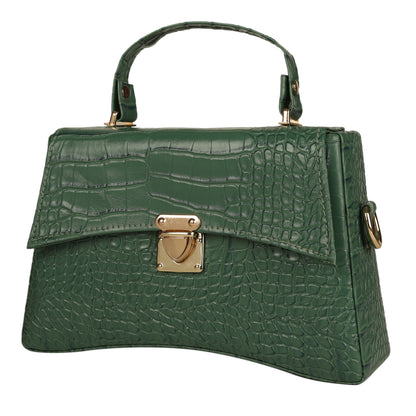 MINI WESST Women's Green Handbags(MWHB090GR)