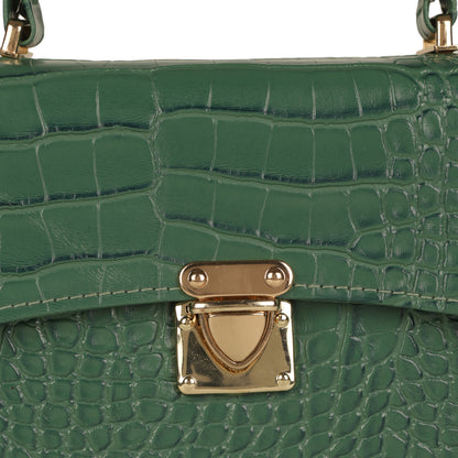 MINI WESST Women's Green Handbags(MWHB090GR)