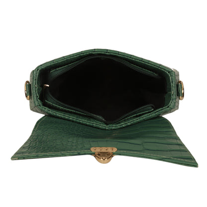 MINI WESST Women's Green Handbags(MWHB090GR)