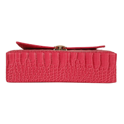 MINI WESST Women's Pink Handbags(MWHB091PK)