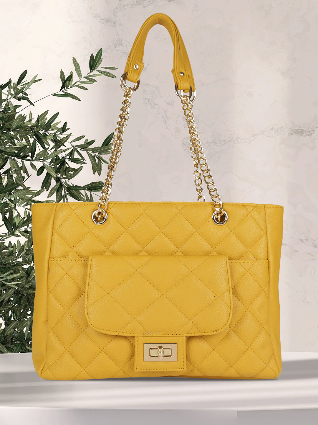 Women's Yellow Tote bags