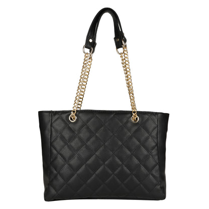 MINI WESST Women's Black Tote bags(MWHB095BL)