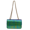 Shimmer Green Sling  Bag
