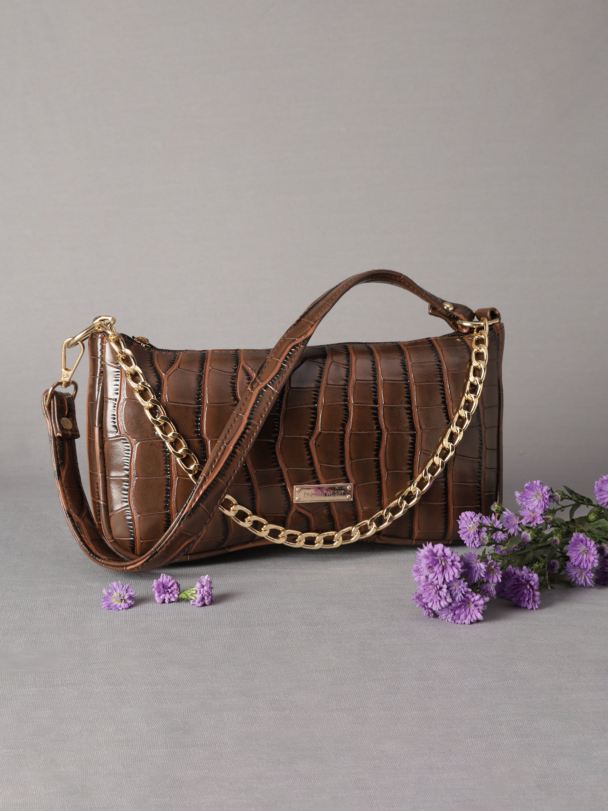 Women's Brown  Handbag