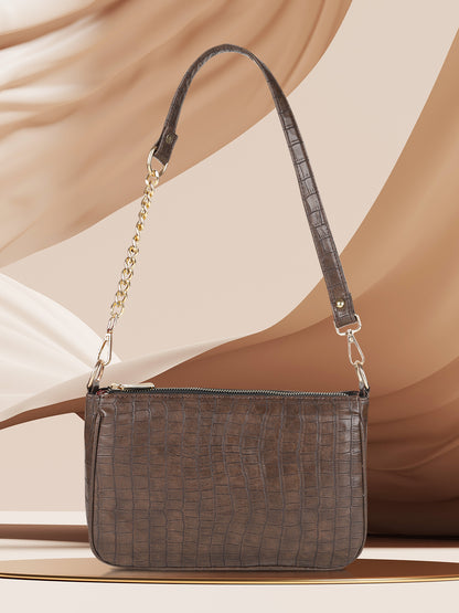 MINI WESST Women's Brown Handbags(MWSB013BR)