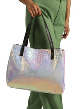 SHIMMER HOLOGRAPHIC TOTE