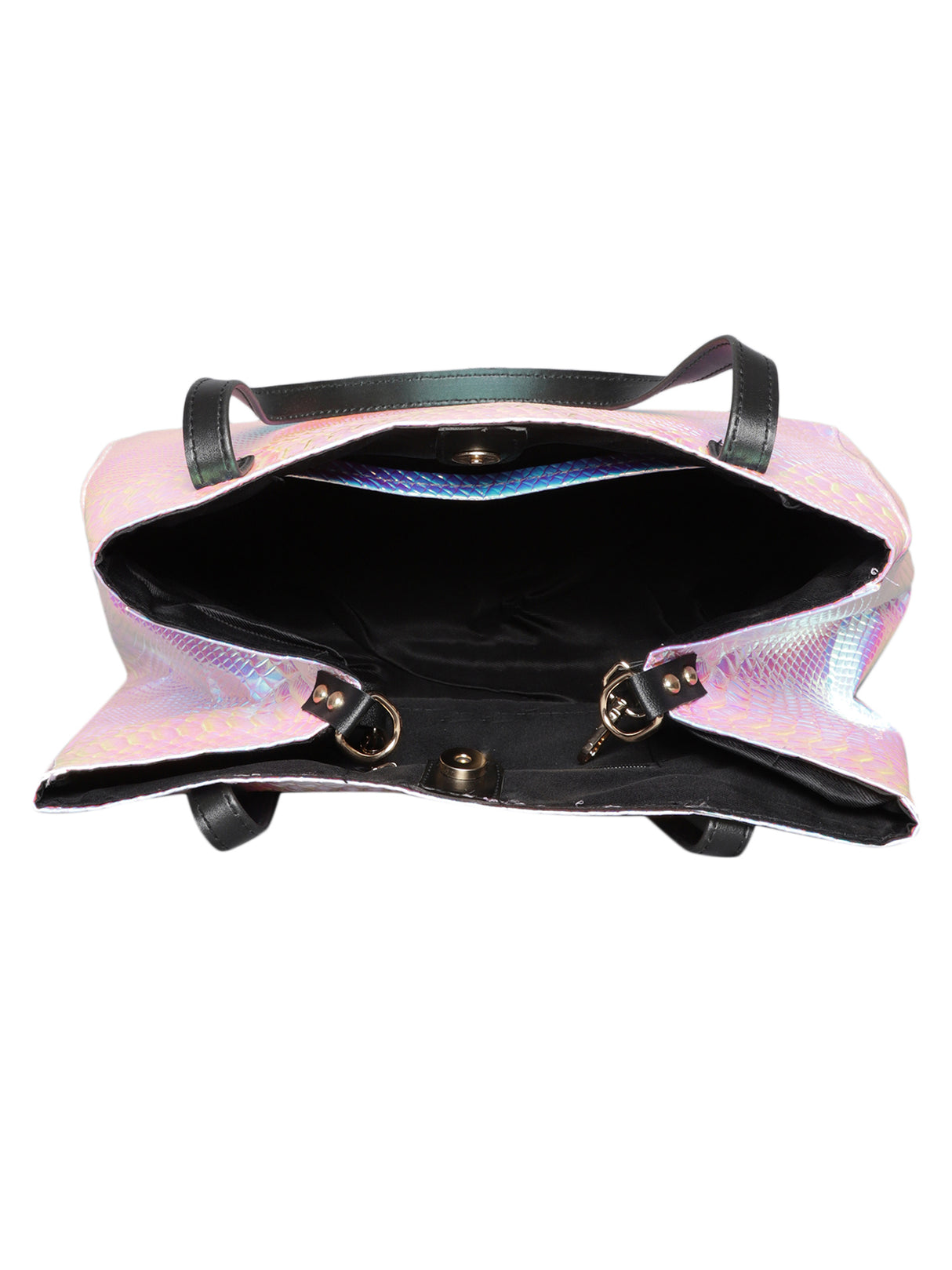 SHIMMER HOLOGRAPHIC TOTE