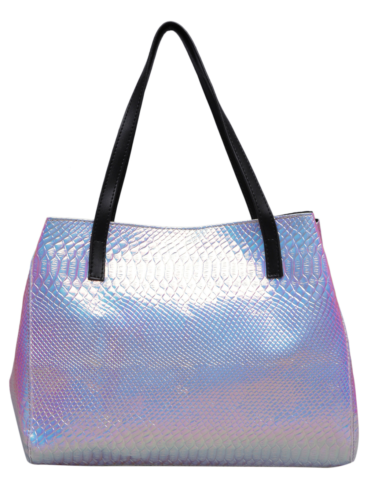 SHIMMER HOLOGRAPHIC TOTE