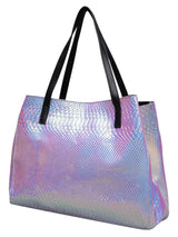 SHIMMER HOLOGRAPHIC TOTE