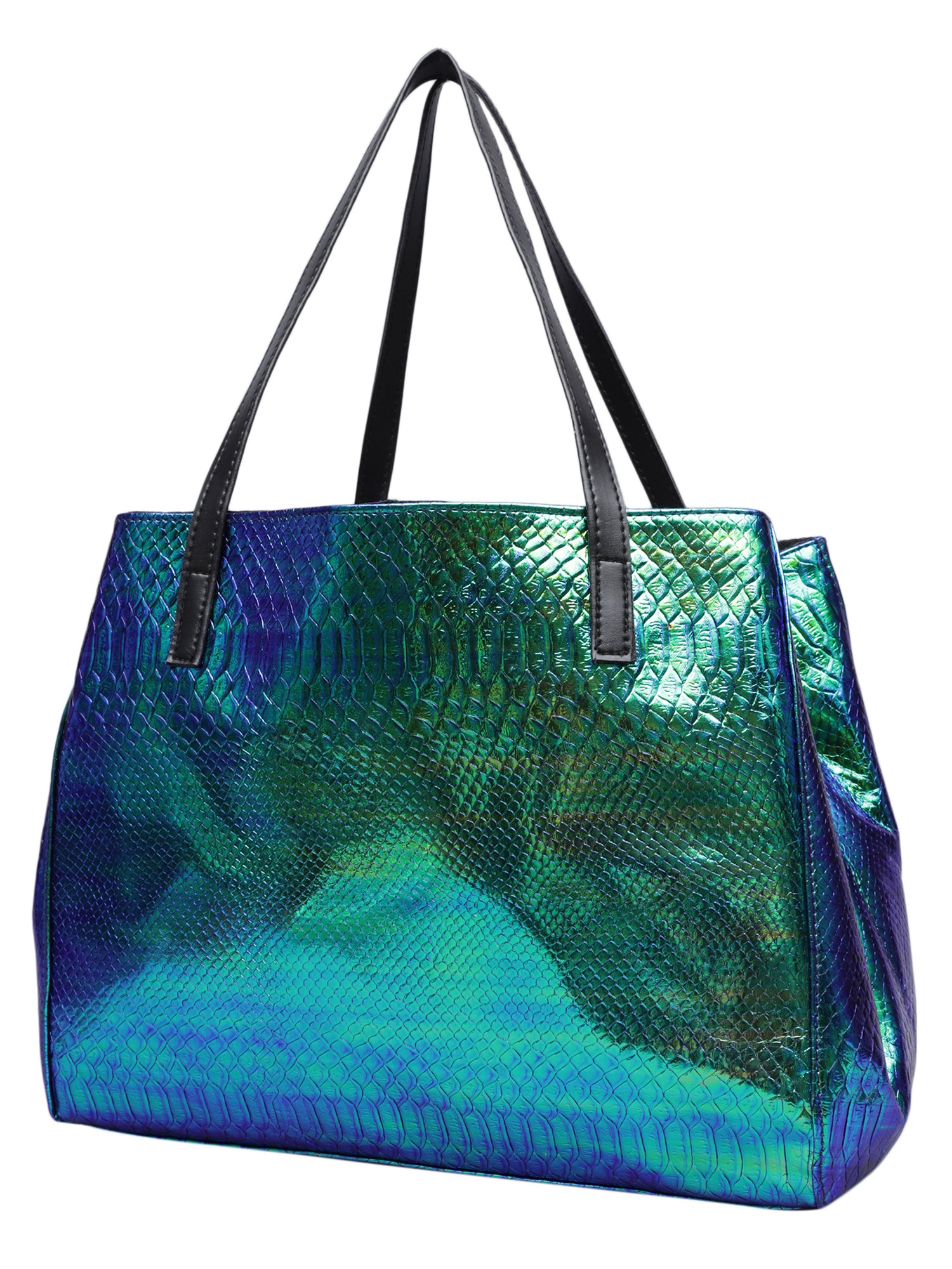 Peacock Holographic Tote Bag Miniwesst