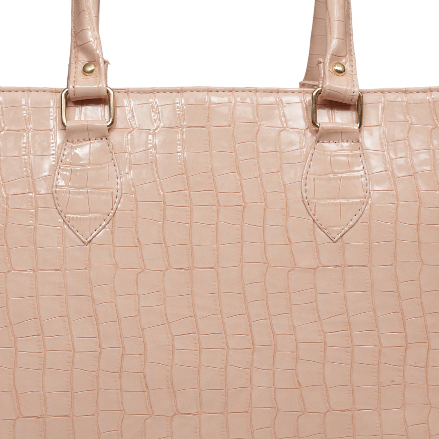 MINI WESST Women's Pink Tote bags(MWTB012PK)
