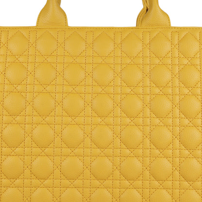 MINI WESST Women's Yellow Tote bags(MWTB015YL)