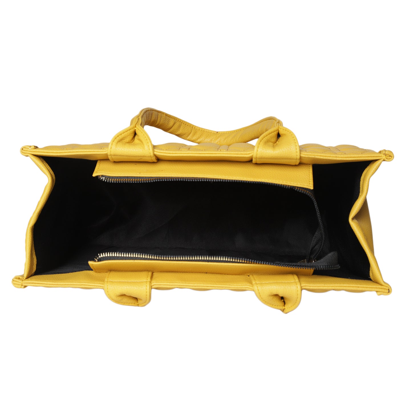 MINI WESST Women's Yellow Tote bags(MWTB015YL)