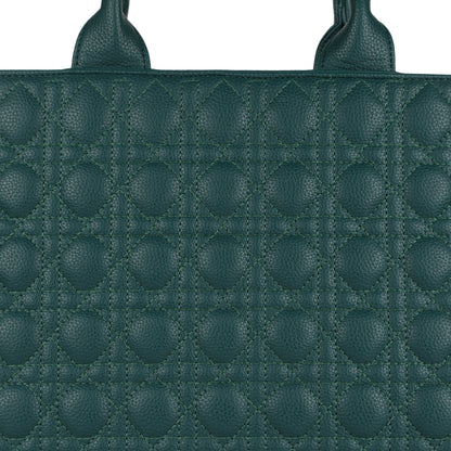 MINI WESST Women's Green Tote bags(MWTB017GR)