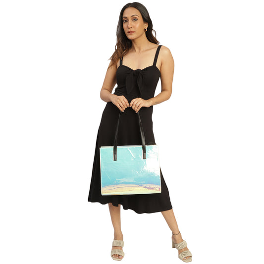 MINI WESST KAREN BAGS Maroon Casual Textured Tote Bag – Miniwesst