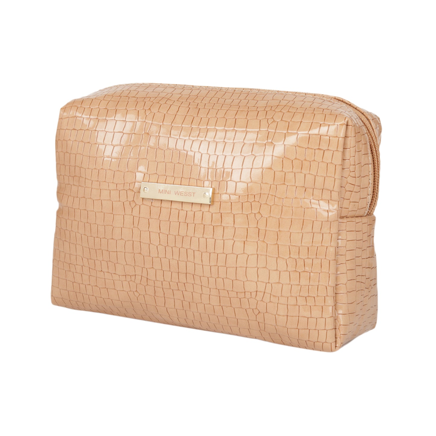 MINI WESST Women's Beige Pouch(MWVT001BE)
